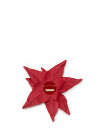 Broche Poinsettia - Red