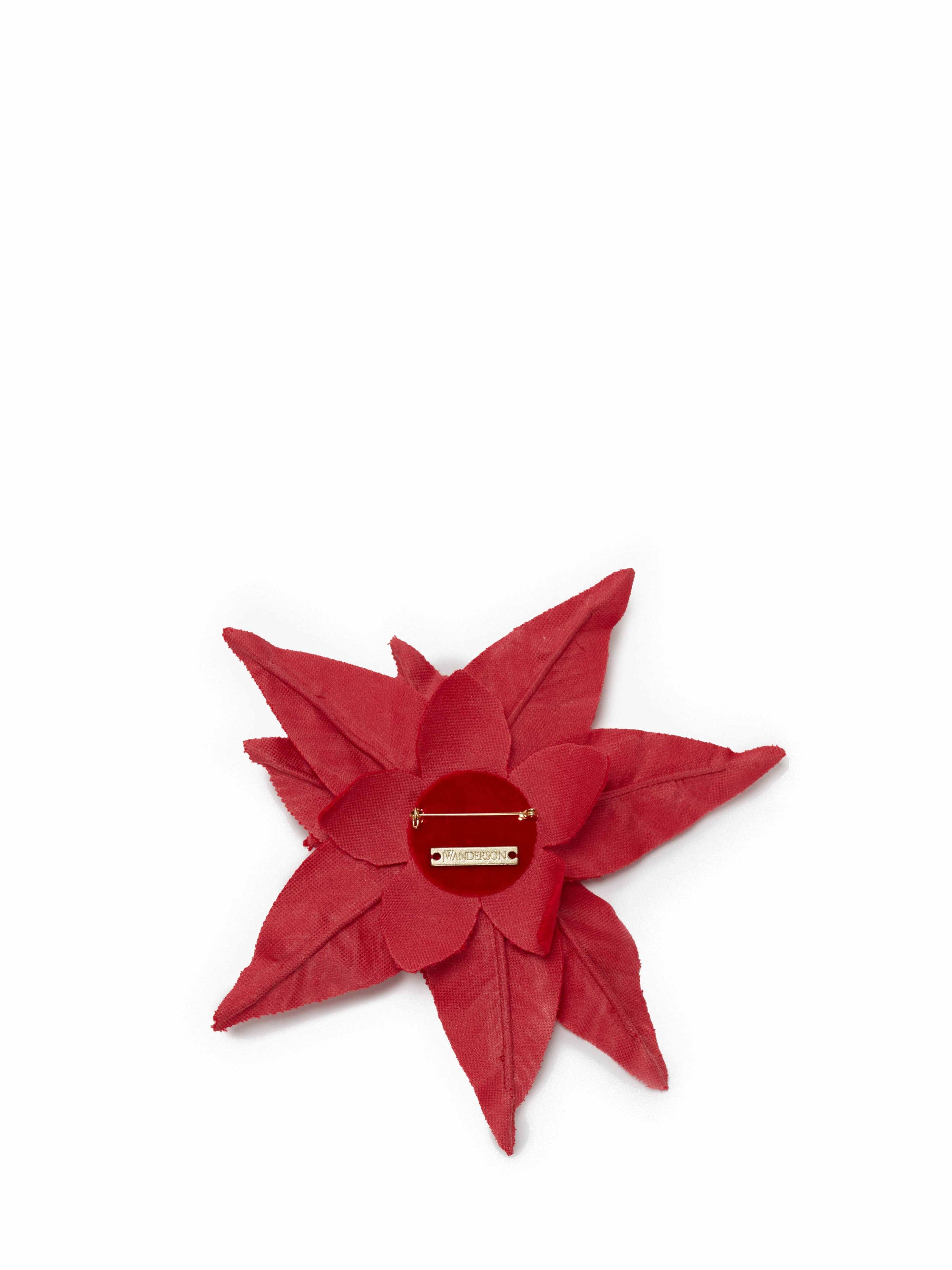 Broche Poinsettia - Red