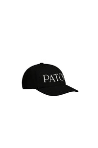 Casquette Patou en coton - Noir