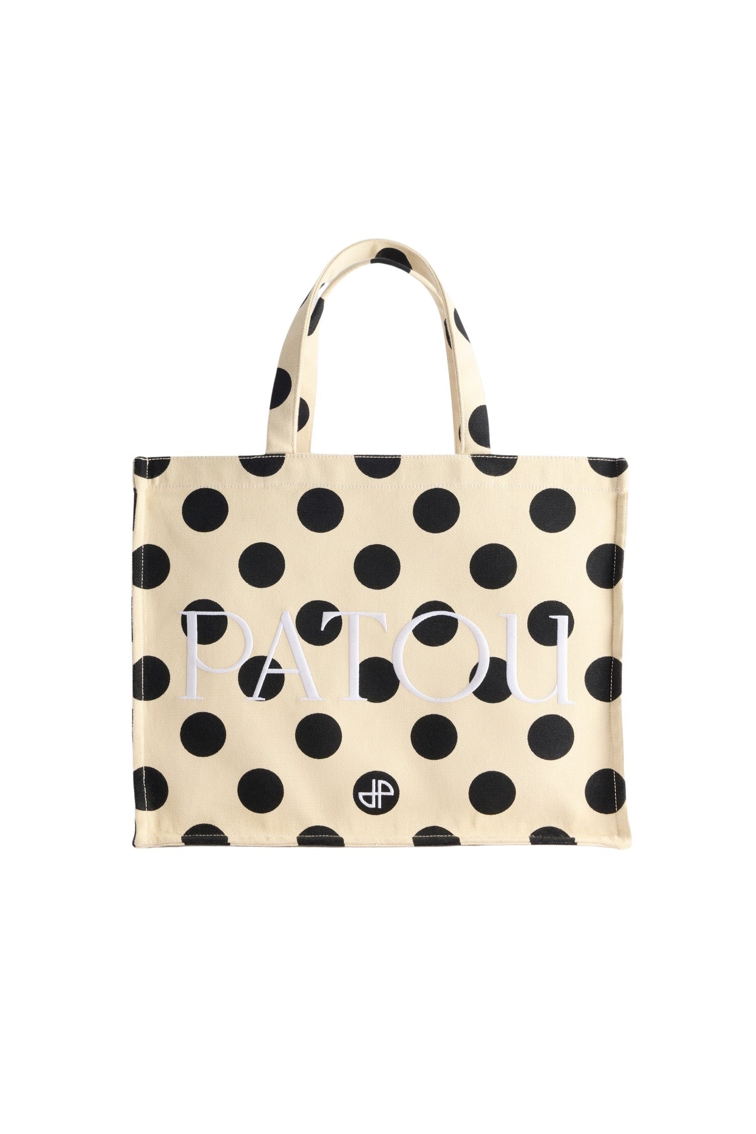 Angora Dots / Grand cabas JP en coton imprimé