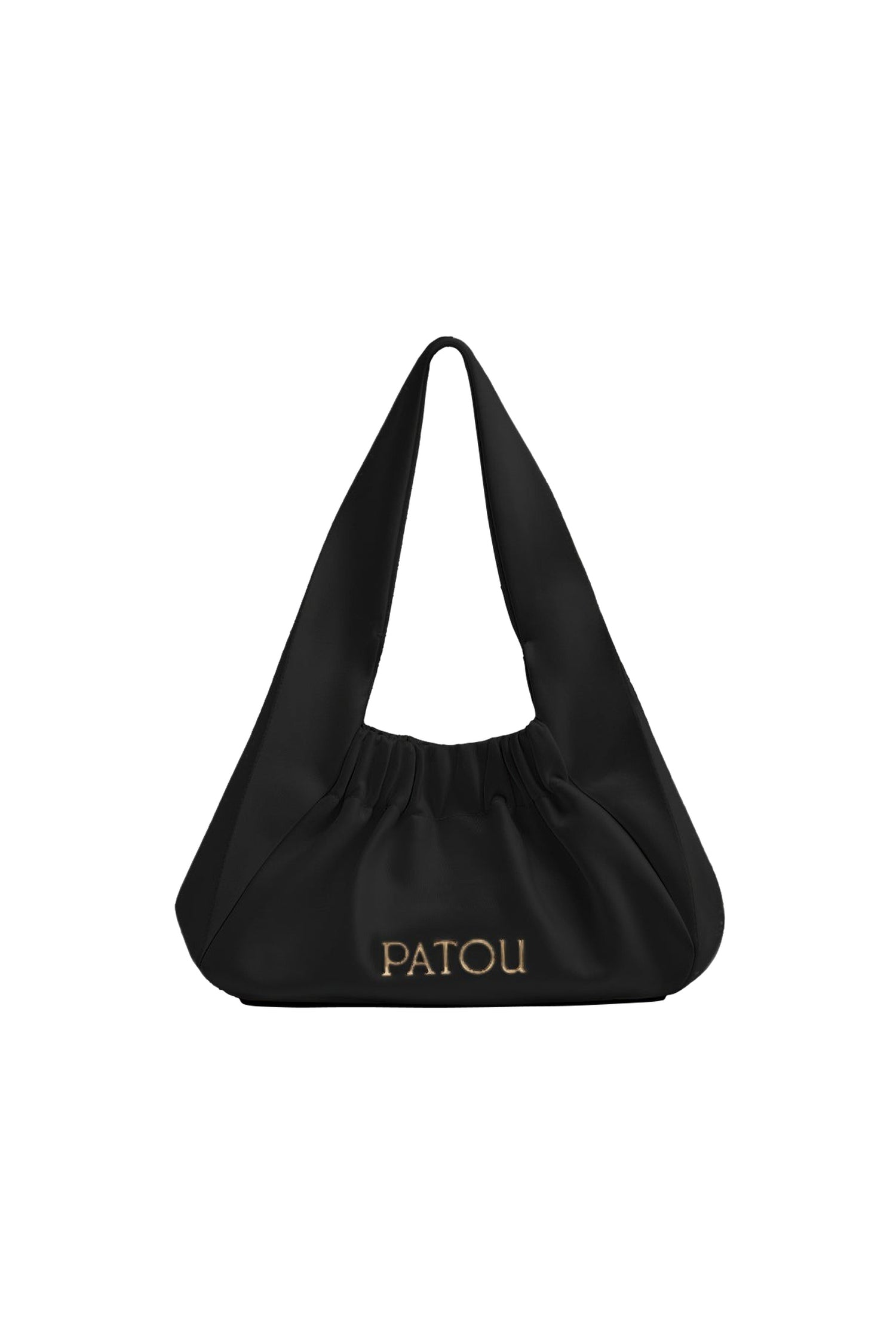 Sac Le Biscuit en satin - Noir