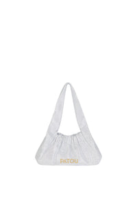 Le Biscuit en satin et strass - Blanc