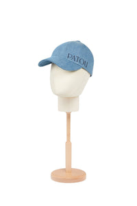 Casquette Patou en denim bio