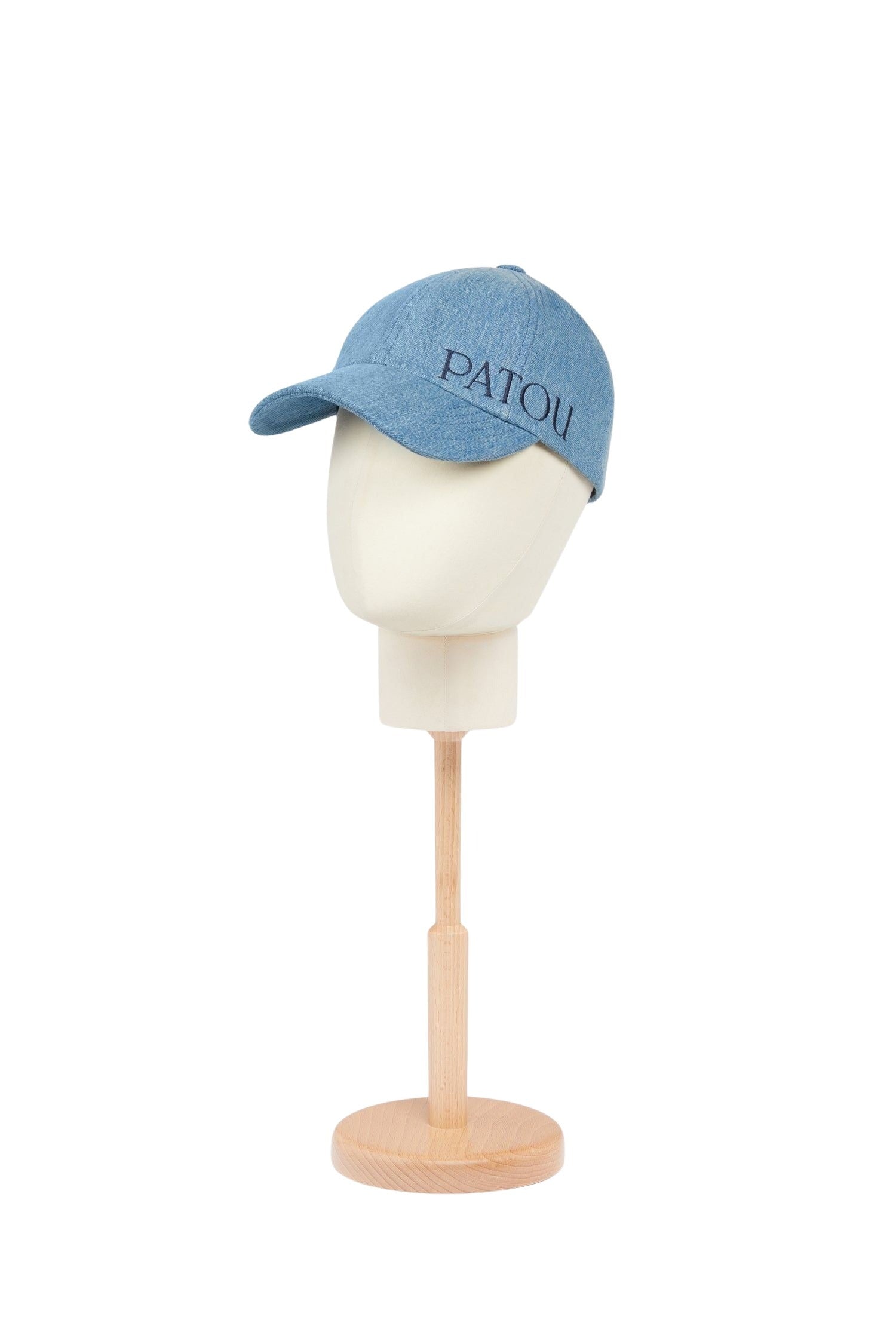Casquette Patou en denim bio - Bleu Glacier
