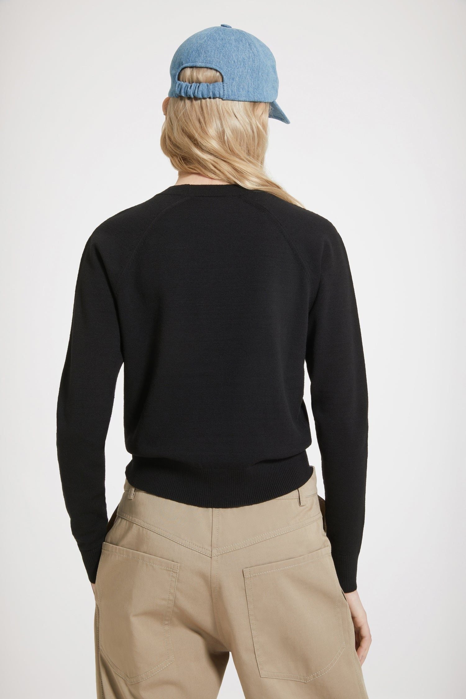 Casquette Patou en denim bio - Bleu Glacier