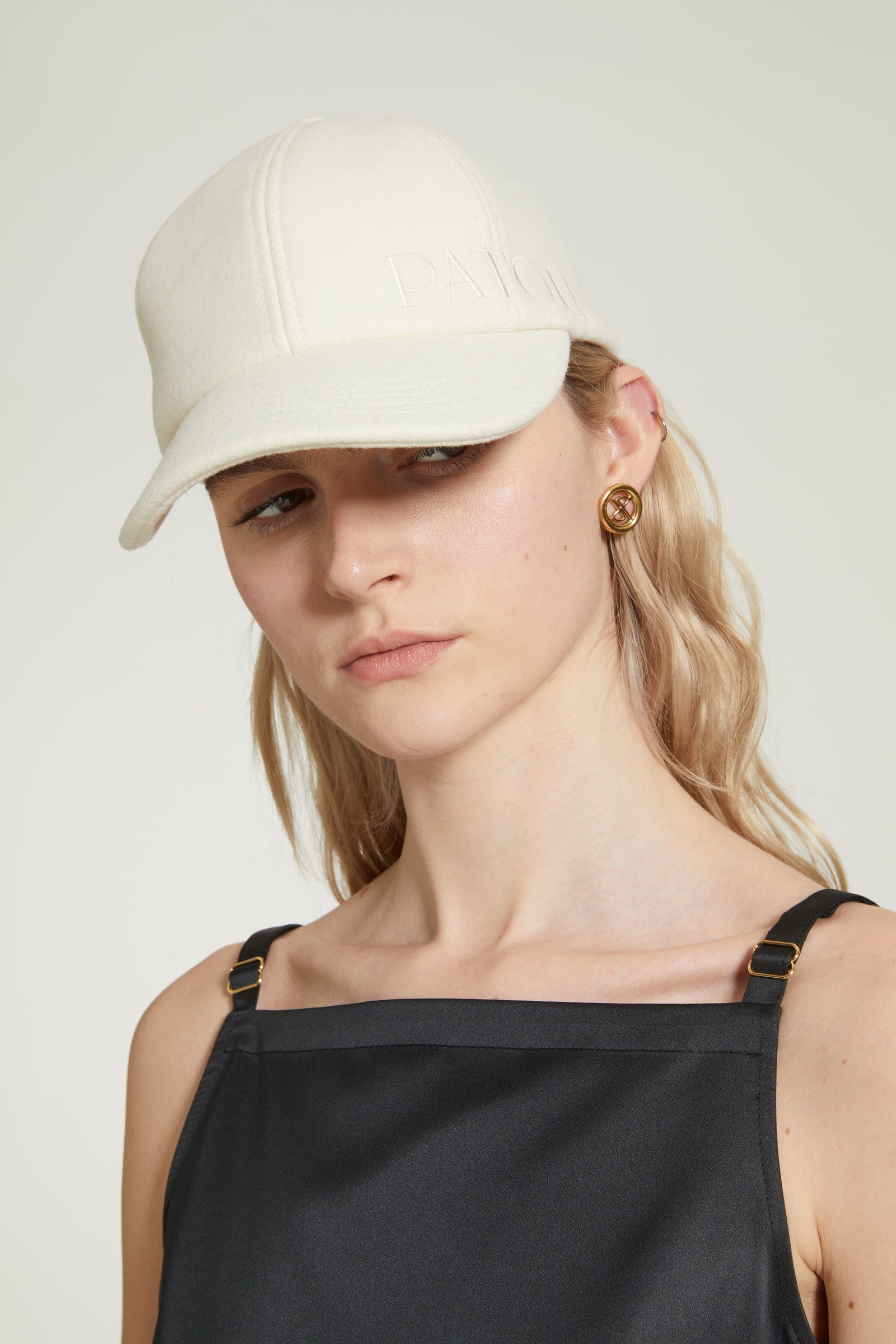Casquette Patou en feutre de laine mélangée - Blanc Avalanche