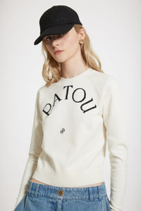 Casquette Patou en feutre de laine mélangée - Noir