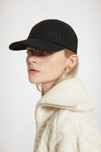 Casquette Patou en feutre de laine mélangée - Noir