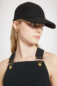 Casquette Patou en feutre de laine mélangée - Noir