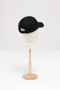 Casquette Patou en feutre de laine mélangée - Noir