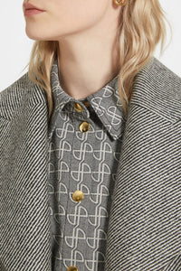 Casquette Patou en jacquard de coton