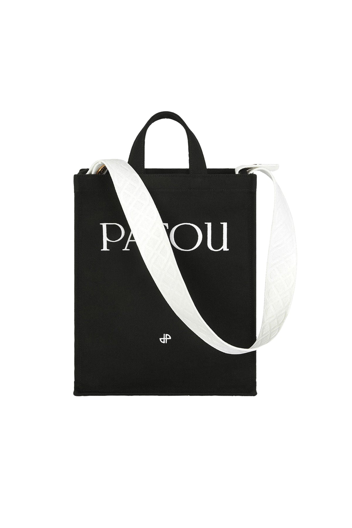 Black / Cabas Patou vertical en coton