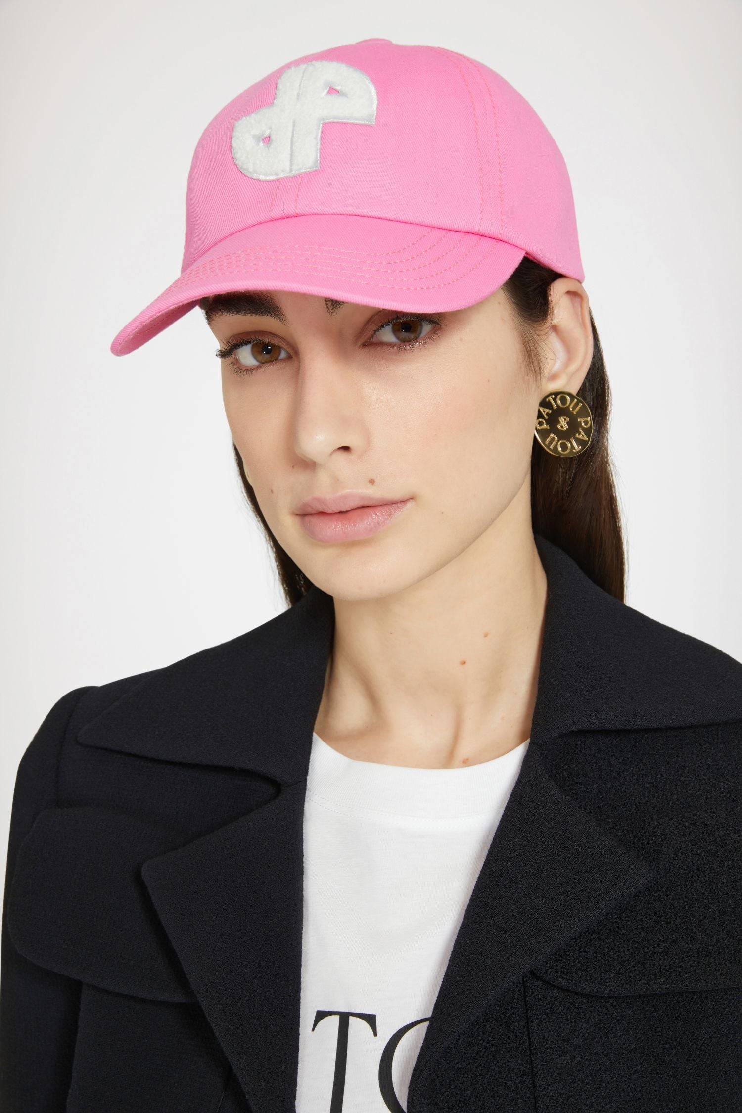 Casquette JP en coton - Rose
