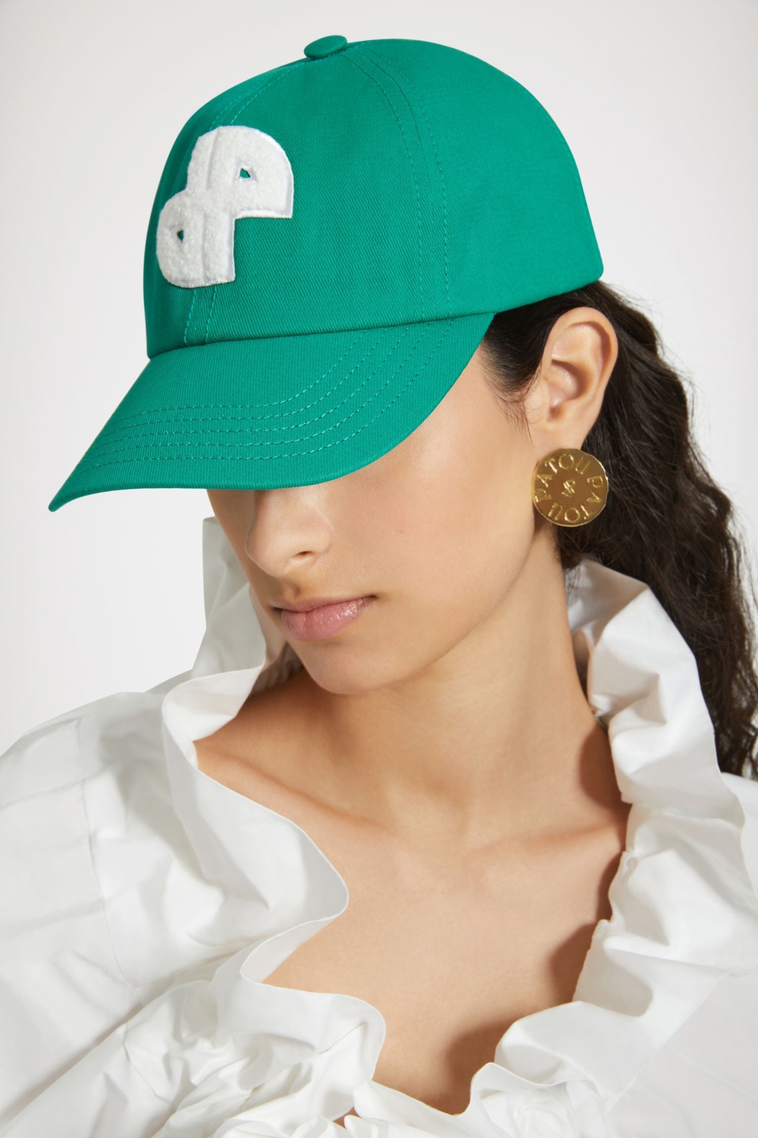 Casquette JP en coton - Vert Forêt