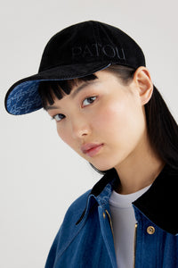 Casquette Patou en velours côtelé