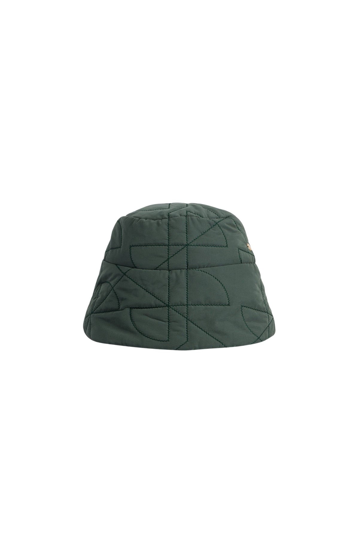 Bottle Green / Bob Patou en nylon matelassé recyclé