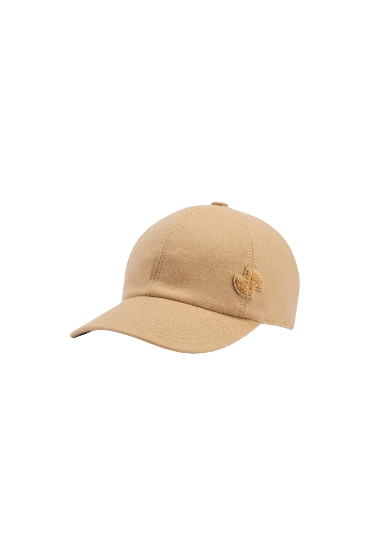 Gray Sand / Casquette JP en mélange de laine éco-responsable
