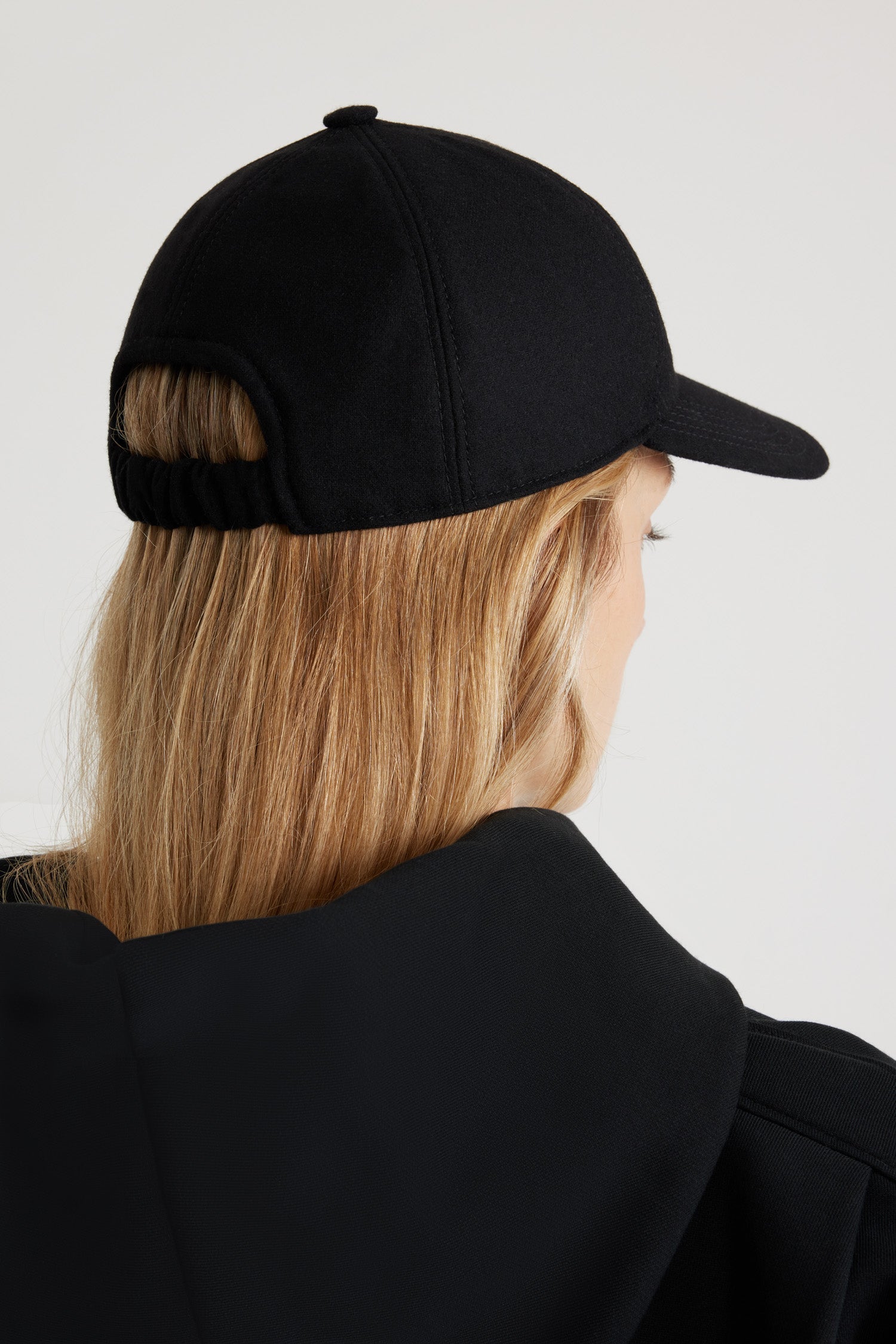 Casquette JP en laine - Noir