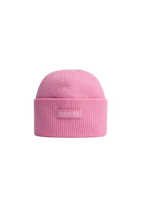 Bonnet Patou en laine et cachemire - Rose