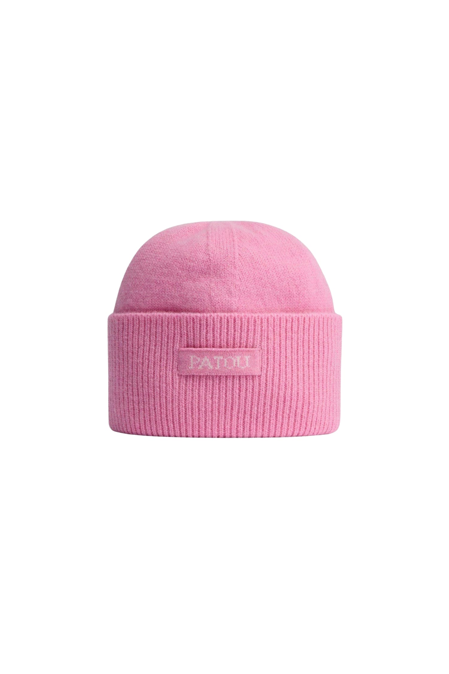 Bonnet Patou en laine et cachemire - Rose