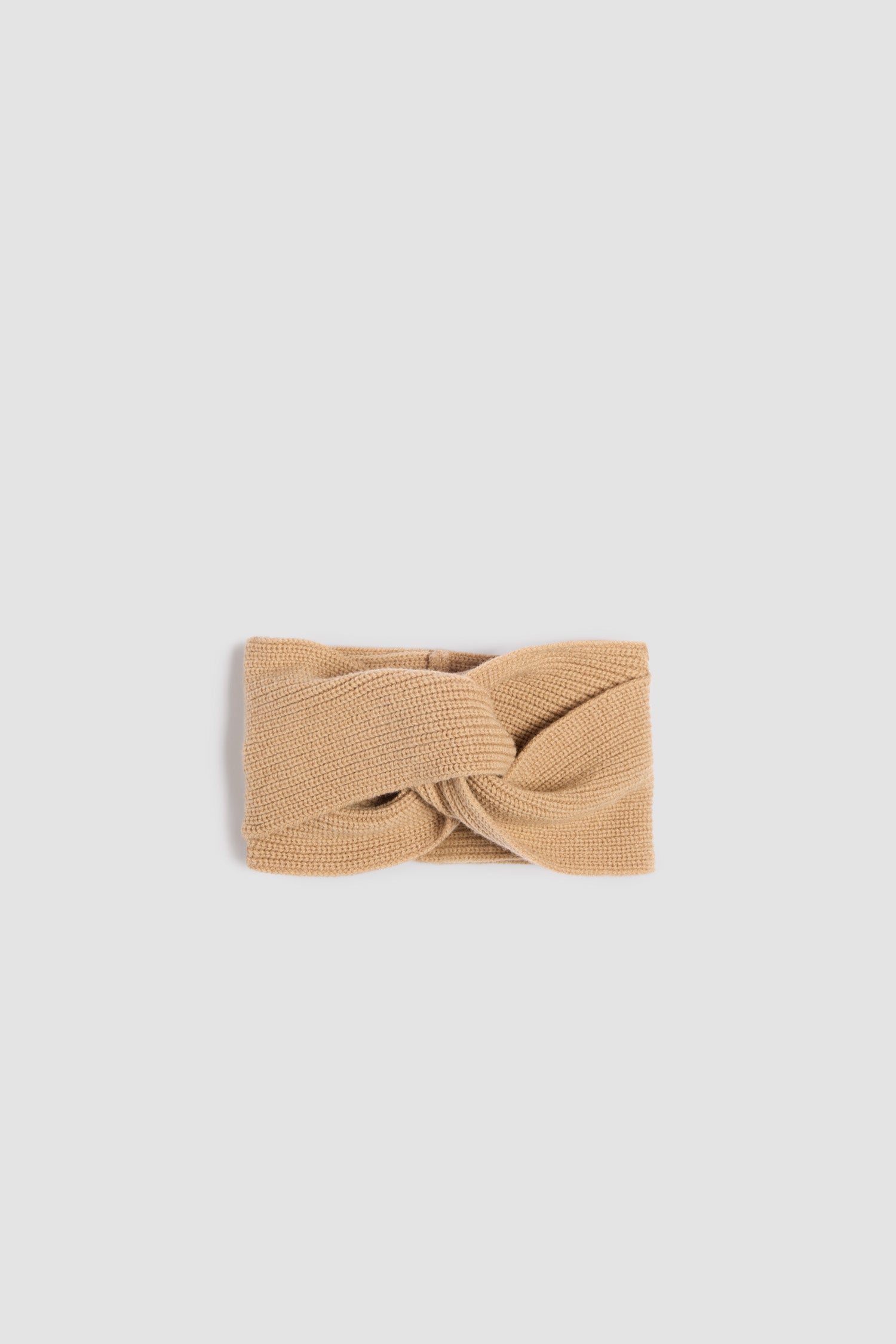 Bandeau turban en laine et cachemire éco-responsable
