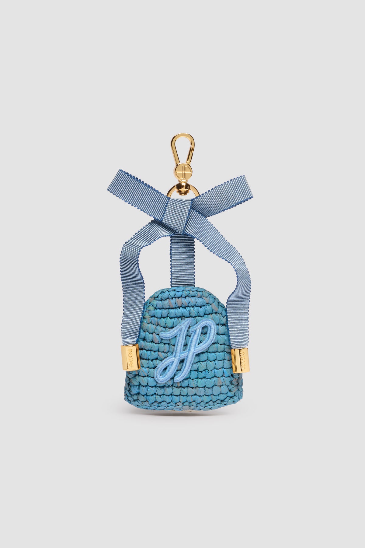 Skylight Blue / Porte-clés en raphia