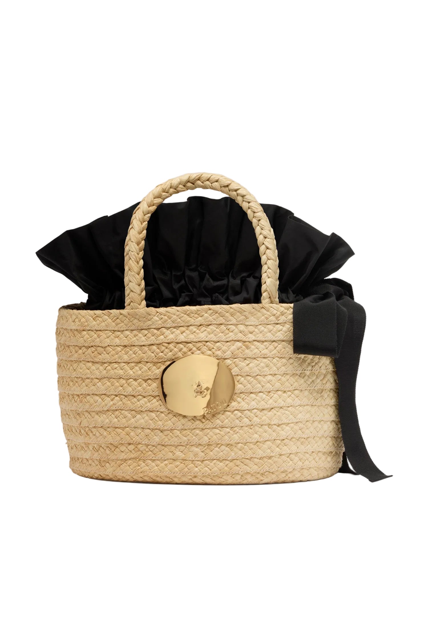 Panier en raphia - Vanille