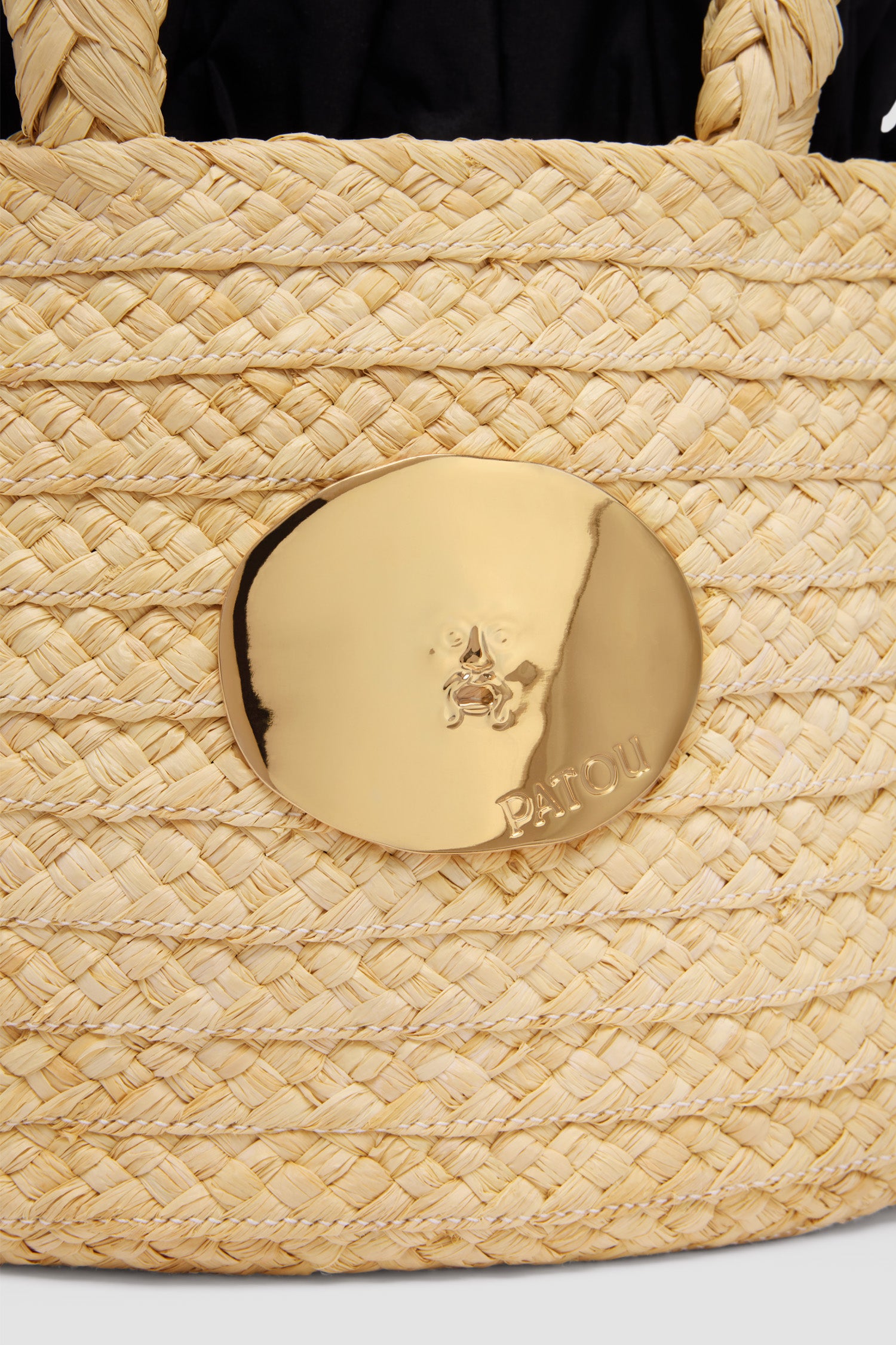 Panier en raphia - Vanille