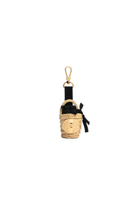 Charm en raphia - Vanille
