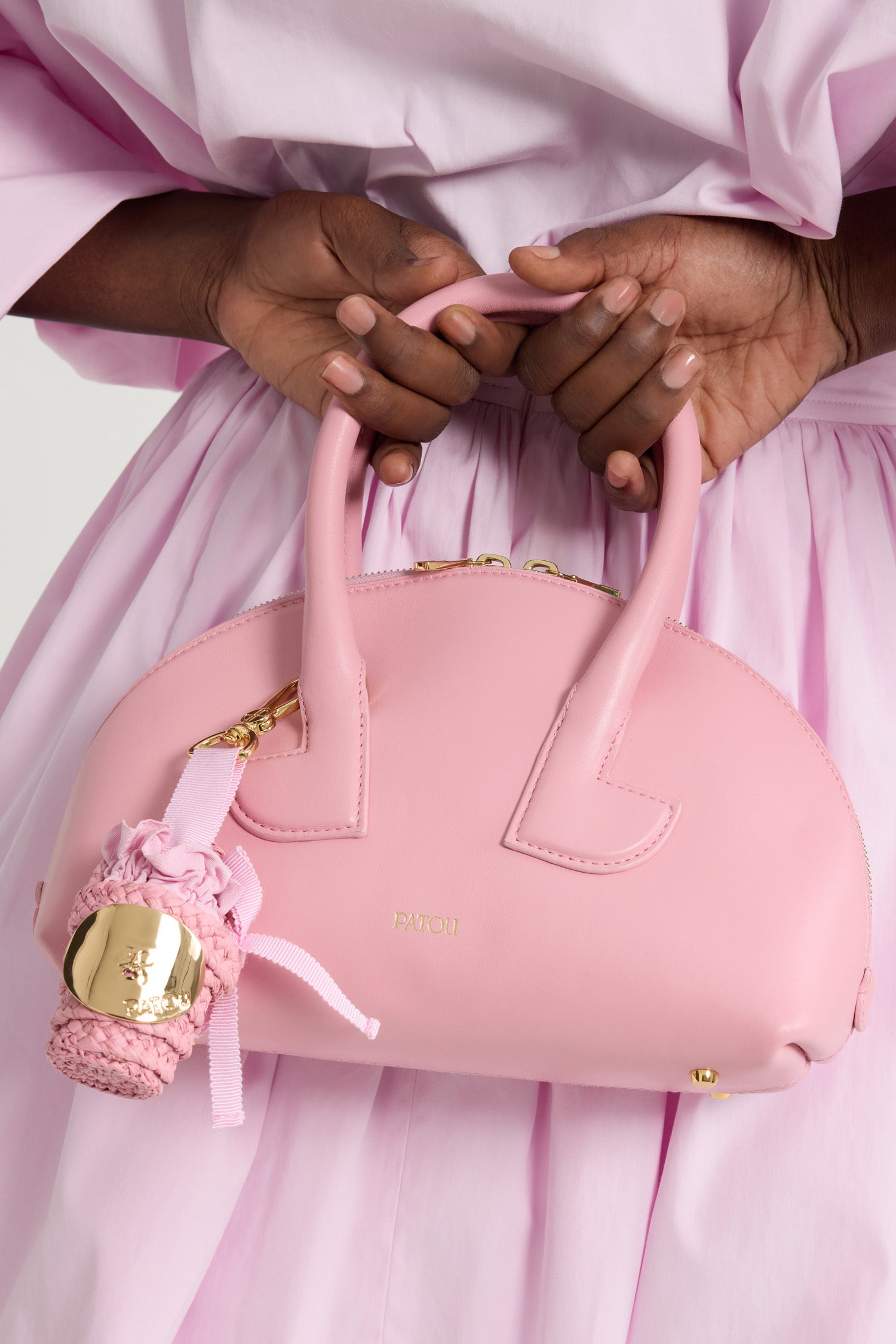 Primrose Pink / Charm en raphia