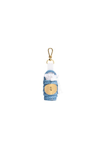 Charm en raphia - Bleu Ciel