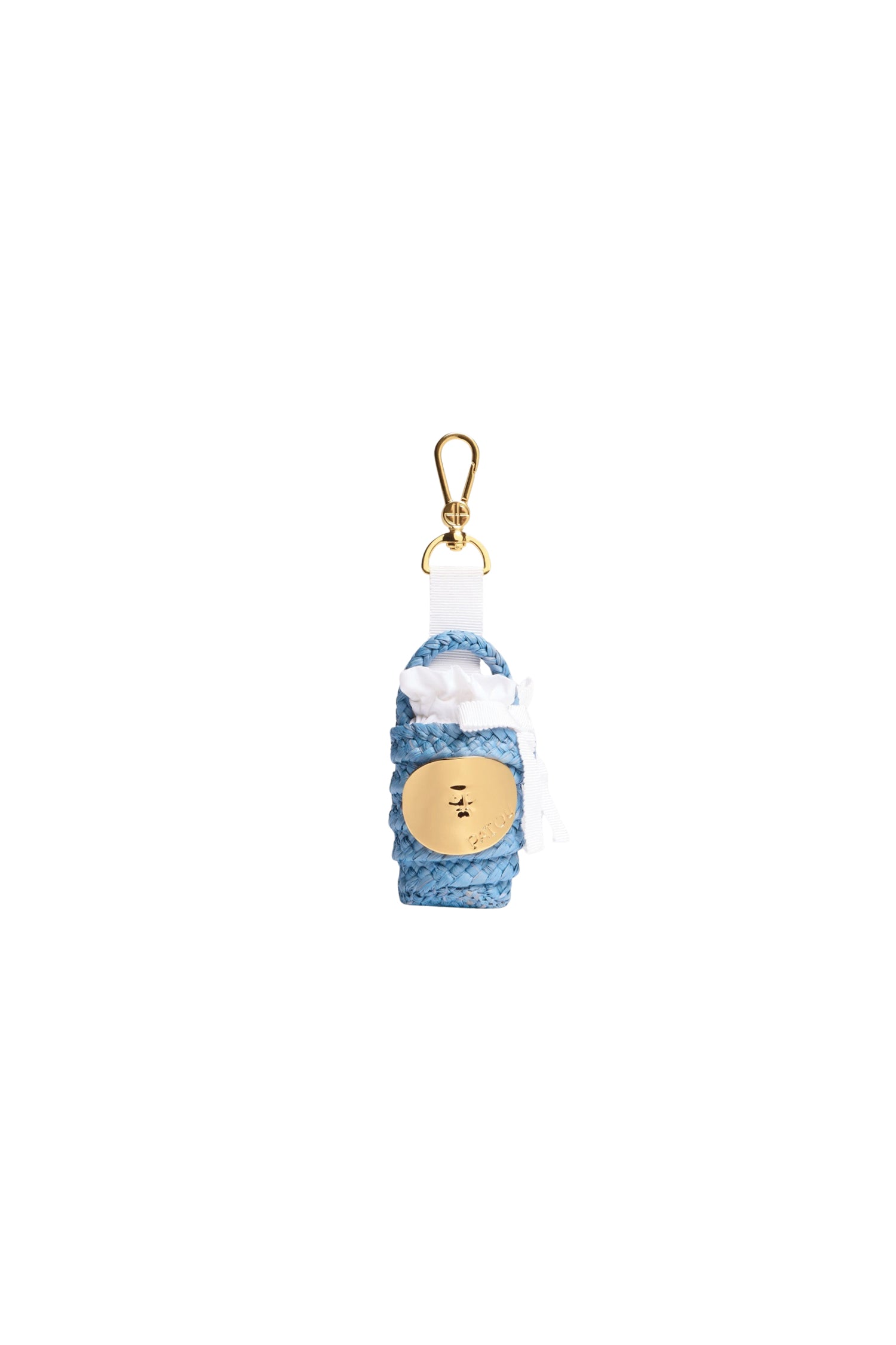 Charm en raphia - Bleu Ciel