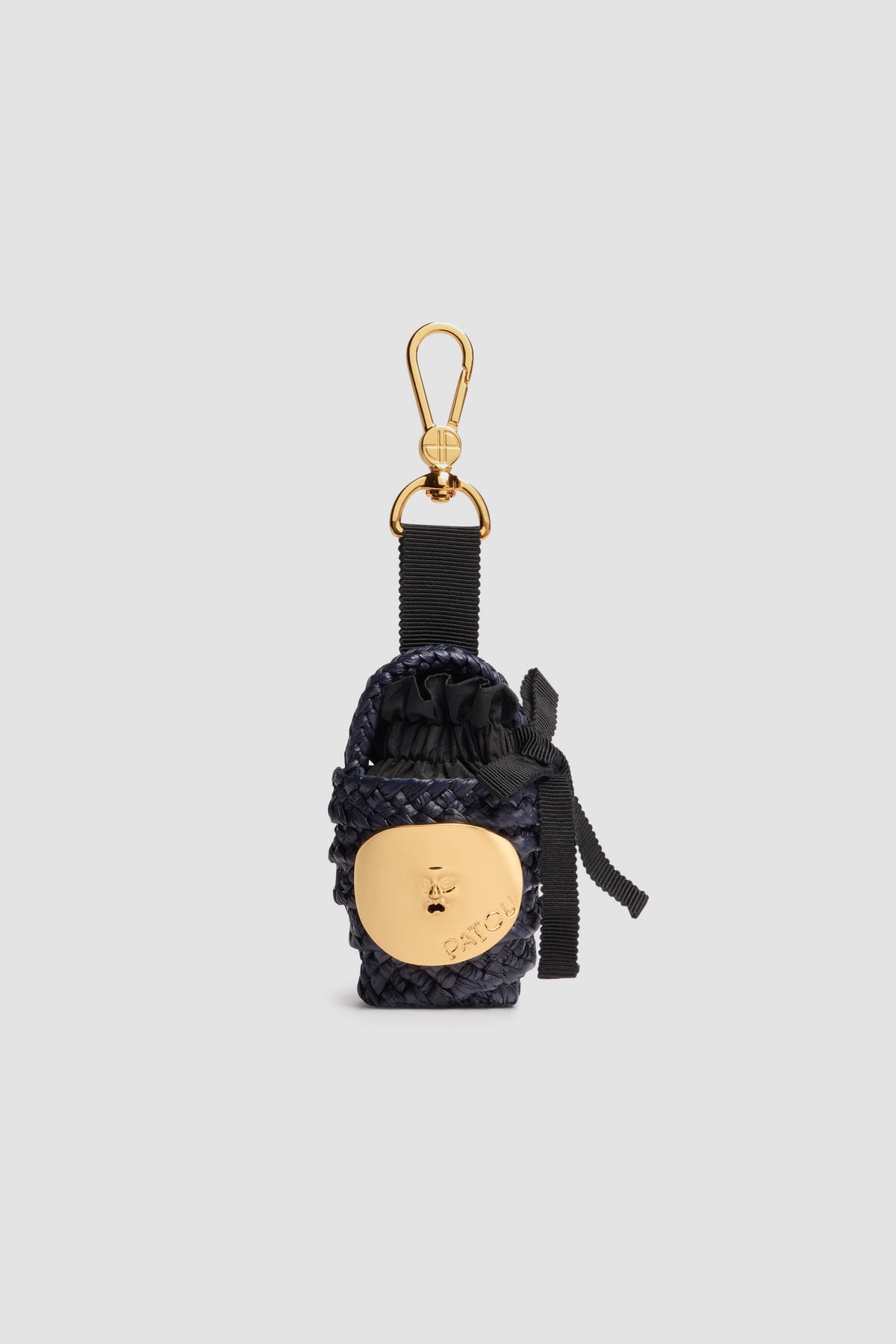 Navy Black / Charm en raphia