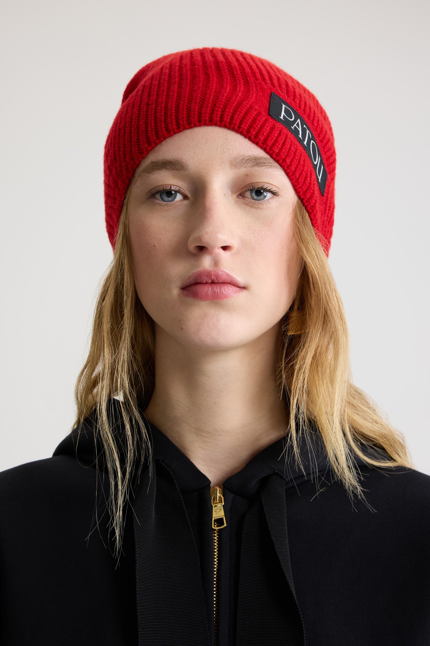 Madder Red / Bonnet en laine et cachemire