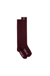 Vignola / Chaussettes montantes côtelées en coton mélangé