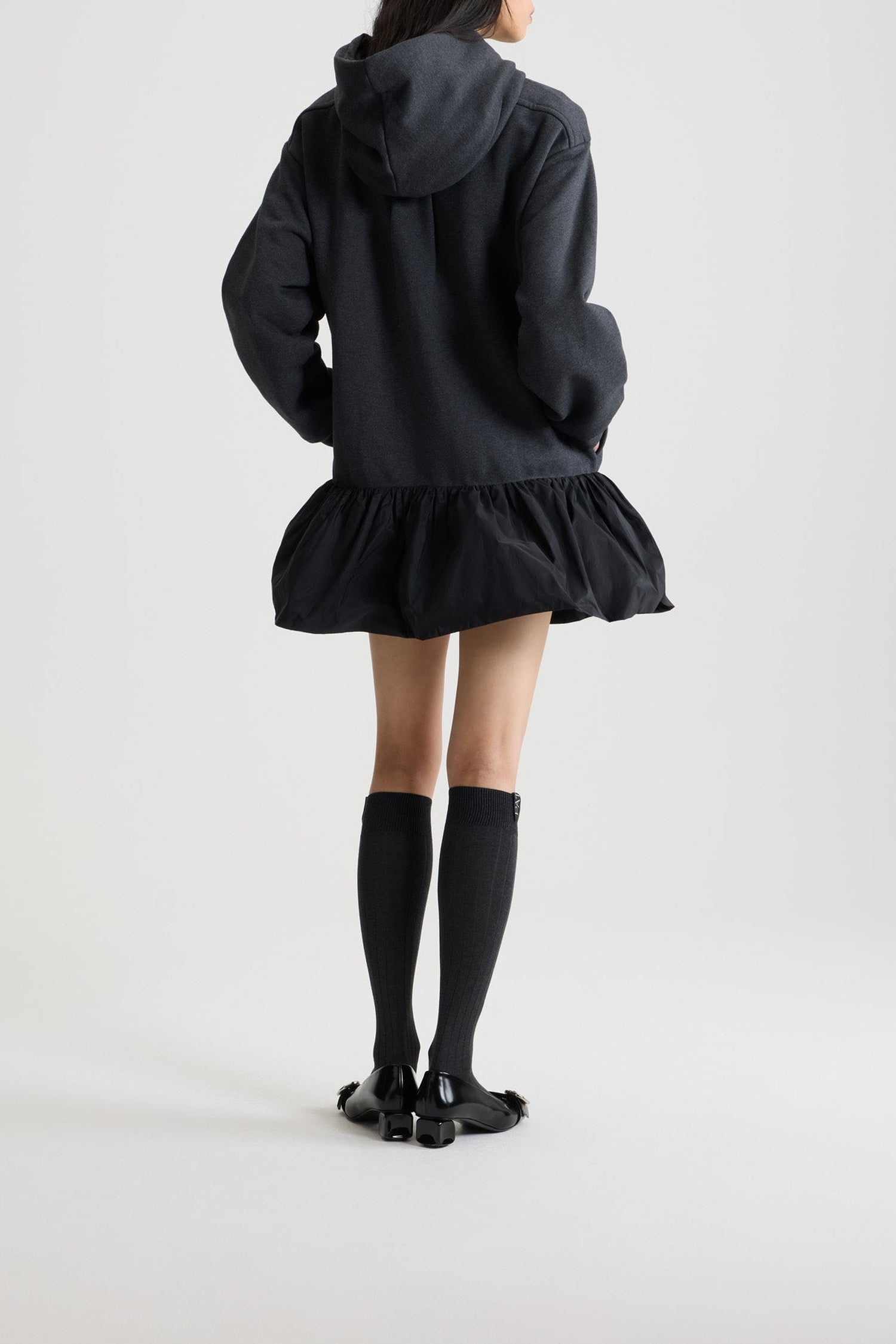 ZZ HORS LIGNE / Chaussettes montantes côtelées en coton - Rose Perle