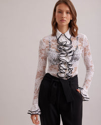 White / Chemise Academia