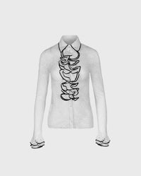 White / Chemise Academia