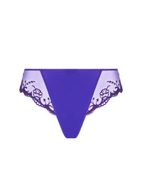 Splendeur silk r panties - Ocean Blue