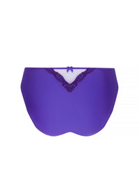 Splendeur silk r panties - Ocean Blue