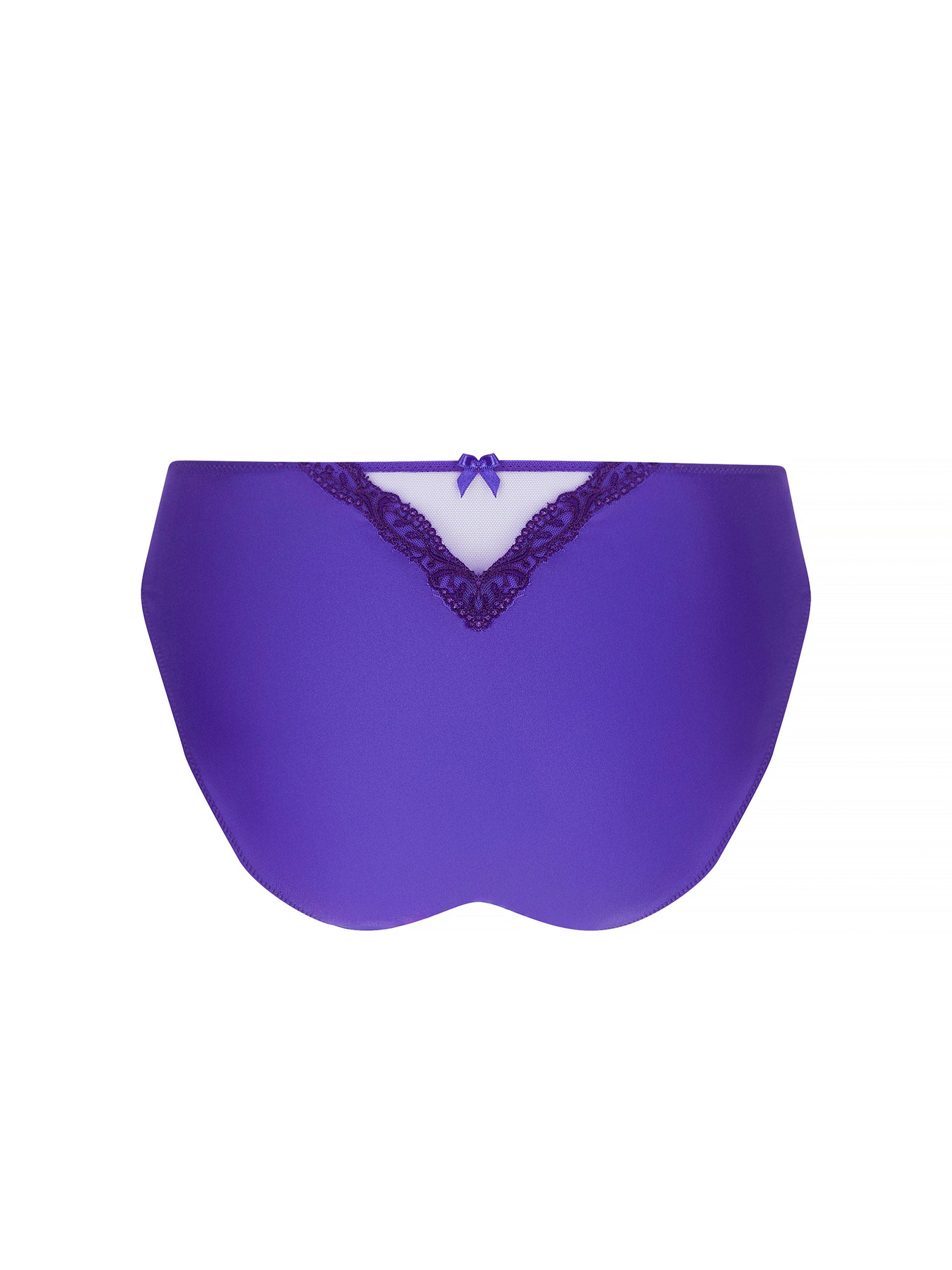 Splendeur silk r panties - Ocean Blue