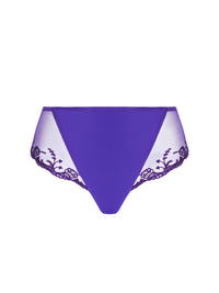 Splendeur silk panties - Ocean Blue