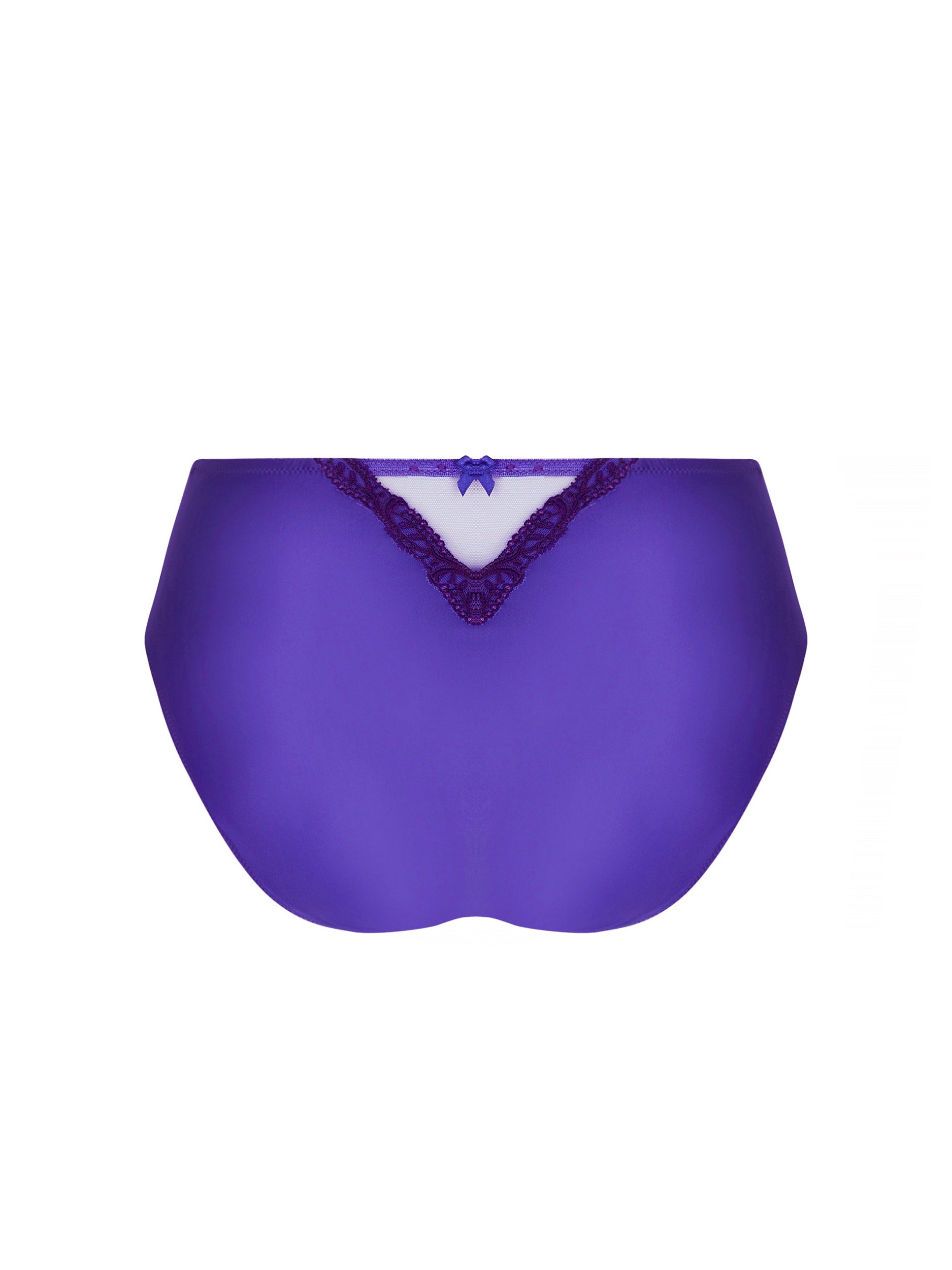 Splendeur silk panties - Ocean Blue