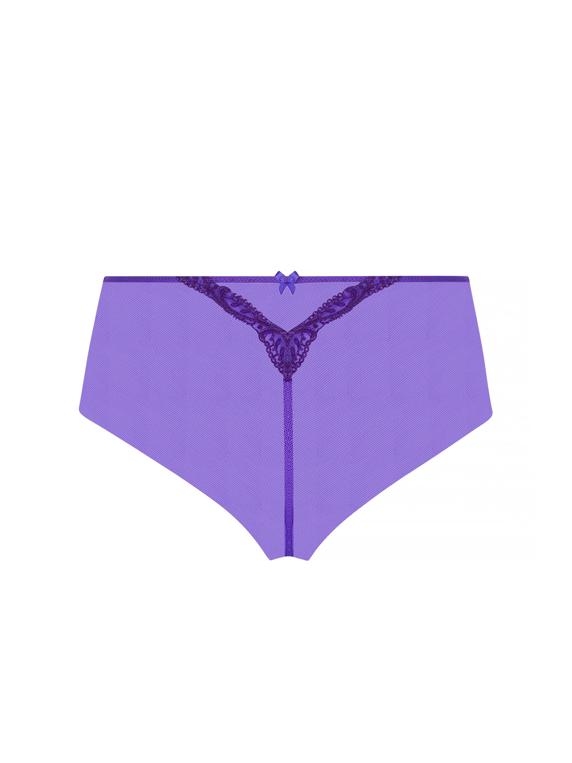 Splendeur shorty in mixed silk - Ocean Blue