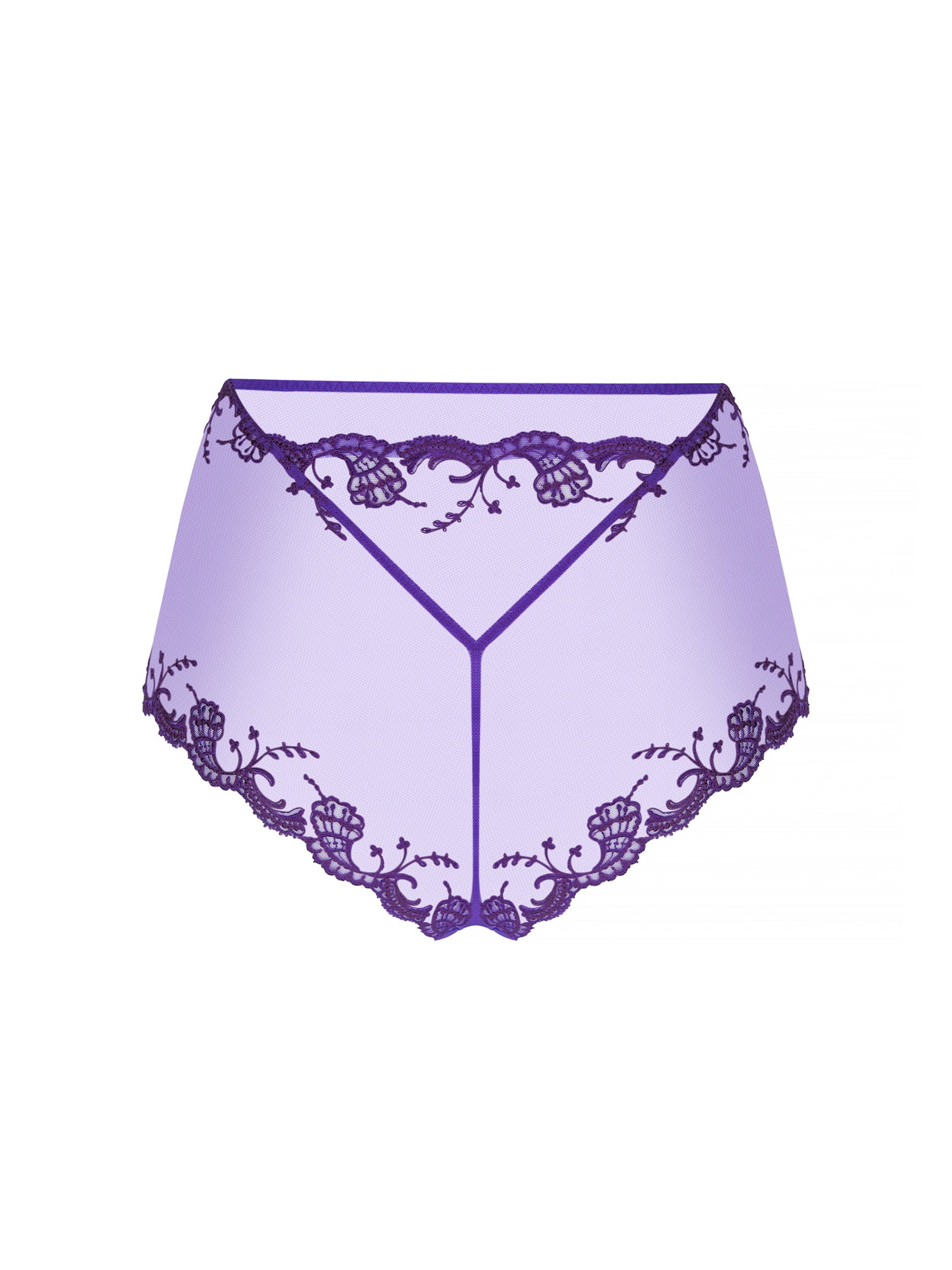 Splendeur silk shorty - Ocean Blue