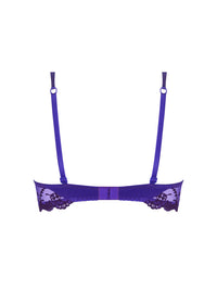 Soutien-gorge balconnet Splendeur Soie - Ocean Bleu