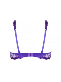 Splendeur Soie balconnet bra - Ocean Blue