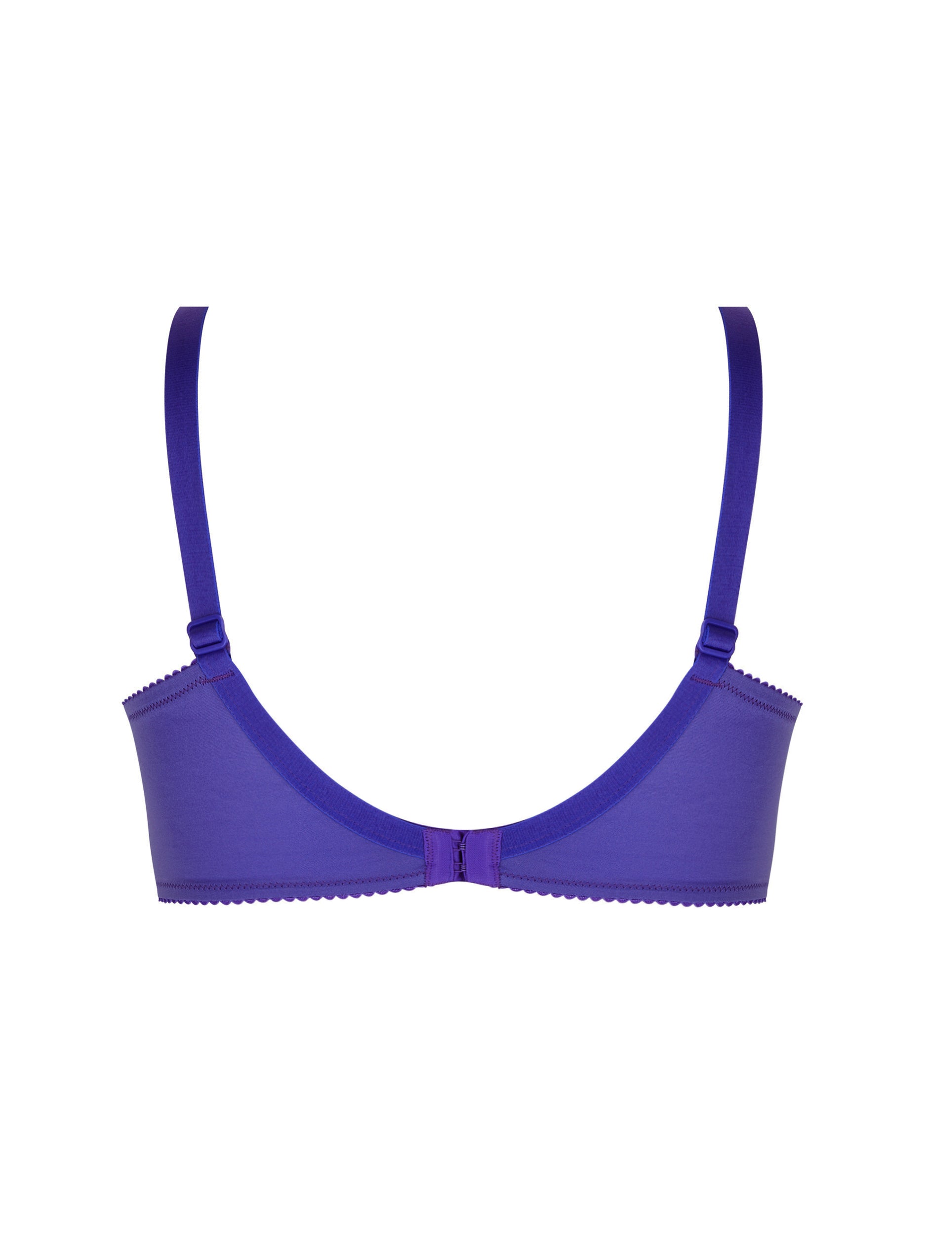 Soutien-gorge triangle Splendeur Soie - Ocean Bleu