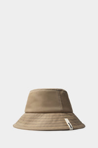 Bob with contrasting stitching - Beige