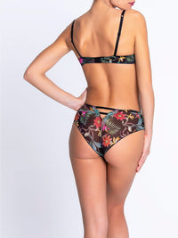 Soutien-gorge balconnet Fleurs Étoiles imprimé - Éclat Étoile